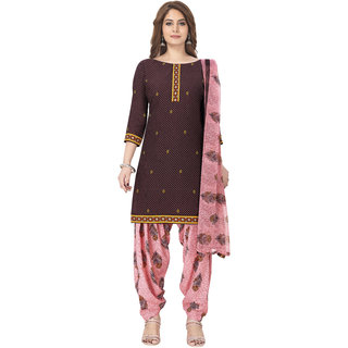 crepe dress material