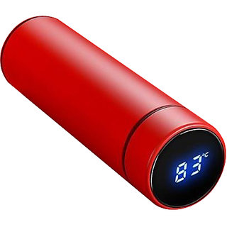 Maxim Stainless Steel Vacuum Smart Flasks Water Thermal Bottle LED Temperature Display 500 ml black