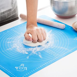 Right traders Silicone Baking Mat Stretchable Reusable Nonstick Fondant Rolling Sheet (Random Colour) - Cookware | Buy online on ZillyBuy