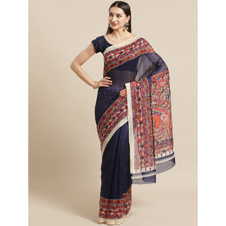 Sharda Creation Purple Colour Bhagalpuri Silk Saree - Sarees | Buy online on ZillyBuy