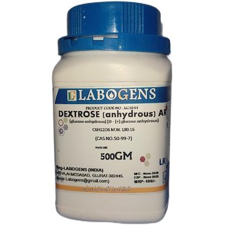 DEXTROSE ANHYDROUS  AR/ACS - 500 GM