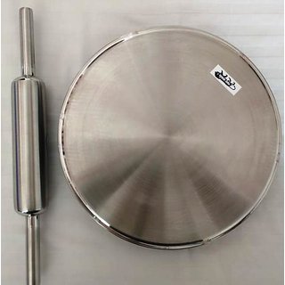Shiraz Stainless Steel Chakla Belan - Cookware | Buy online on ZillyBuy