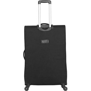 timus flash luggage suitcase black 75 