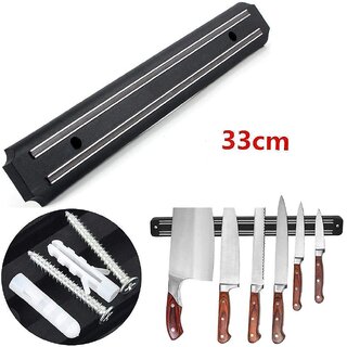Multipurpose Wall Mount Magnetic Cutlery Tools Holder Bar With Strong Magne - Home Improvement | Buy online on ZillyBuy
