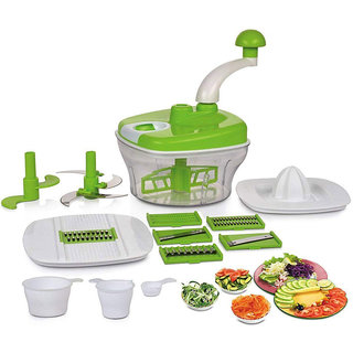 Arni 10 IN 1 Chopper, Multi-Function Food Processor, Dough Maker, Juicer, Vegetable Slicer And Chipser Vegetable Chopper