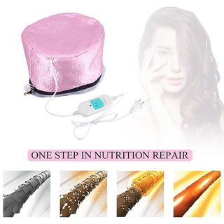 right traders head spa cap treatment with beauty steamer nourishing heating cap