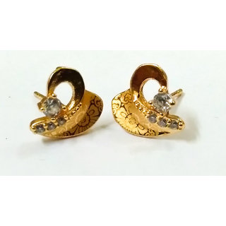 luv fashion Tradtional 1gm jumkhi gold n micron plated
