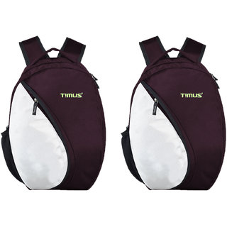 Timus Celebrity Wine-Wine 18L Set of 2 Laptop Backpack - Handbags | Buy online on ZillyBuy