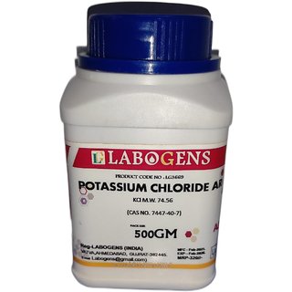 POTASSIUM CHLORIDE 99.50 AR - 500 GM