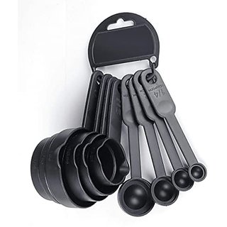 8pcs Measuring Plastic Cup Spoon Kitchen Tool Set - Cookware | Buy online on ZillyBuy
