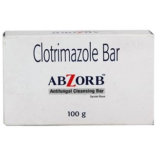 Abzorb Antifungal Cleansing Bar 100g (PACK OF 3)