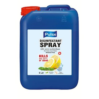 green dragons pulse disinfectant spray for hand face and body 5 ltr pack of 1