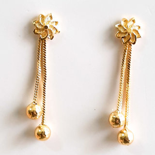 Traditional 1gm gold and micron plated  topps - Earrings | Buy online on ZillyBuy