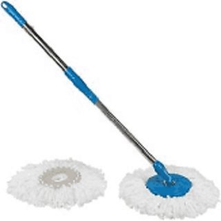 Shiraz Mopyxtra Mop Stick With Extra Microfibre Refill multicolor