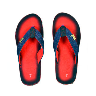 red flip flops for men
