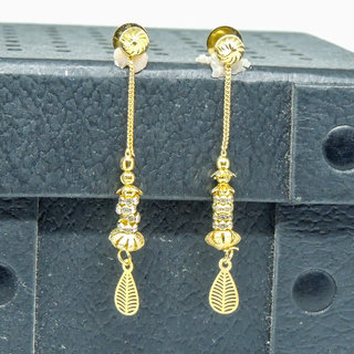 Traditional 1gm gold and micron plated  lined topps - Earrings | Buy online on ZillyBuy