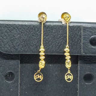Traditional 1gm gold and micron plated lined topps - Earrings | Buy online on ZillyBuy