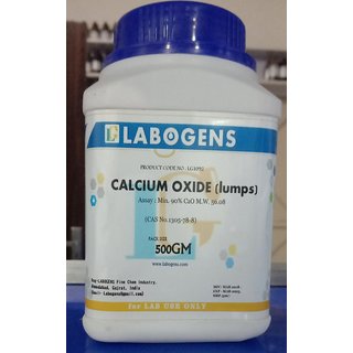 LABOGENS CALCIUM OXIDE LUMPS 500GM