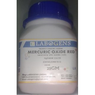 LABOGENS MERCURIC OXIDE RED 25GM