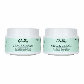 globus naturals crack cream green 50 gm srt of 2