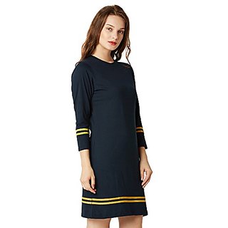 Sophisticated Women Miss Chase Womens Yellow Mini Shift Dress 2026 at ShopCircuit | ONDC