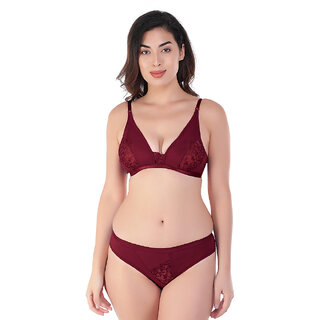 bridal bra panty set for women