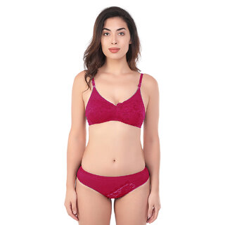 bridal bra panty set for women