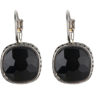 Crystal Stud Earrings for Girls Brass Material Made in India Earrings for Women's Fashion Jewellery for Party - Earrings | Buy online on ZillyBuy