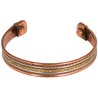 KESAR ZEMS PURE COPPER MAGNET CUFF Unisex BRACELET For  Magnetic Therapy, Energy, Healing  SpiritualDiameter6.5 Cm. - Bangles & Bracelets | Buy online on ZillyBuy