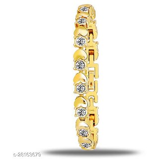 Hand Gold Bracelet Alloy Fashionable jewellery For Women - Bangles & Bracelets | Buy online on ZillyBuy