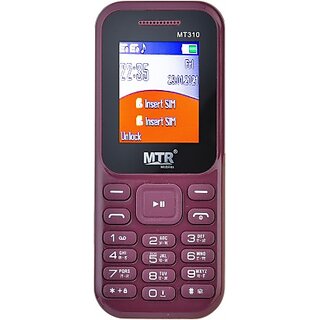MTR M310 DUAL SIM, FULL MULTIMEDIA WITH BRIGHT TORCH, 800 MAH BATTERY,BIG SOUND, AUTO CALL RECORD, MOBILE PHONE - Mobile Phone | Buy online on ZillyBuy