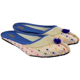 oxhide party wear mules