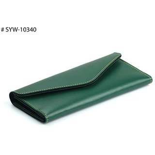 Eleegance Stylish Women's Green PU Leather Hand Clutch Wallet Purse with Multi-Card Slots I Daily use Fashionable card h - Handbags | Buy online on ZillyBuy