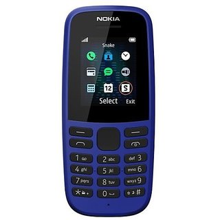 Nokia 105 SS 2021(Blue) - Mobile Phone | Buy online on ZillyBuy