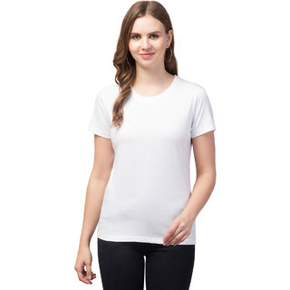 cotton blend t-shirt for women
