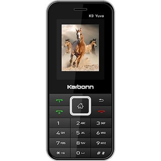 Karbonn K9 Yuva (Black  Silver) - Mobile Phone | Buy online on ZillyBuy