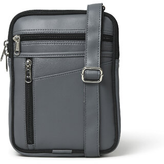 matrice messenger bag with grey faux vegan leather ne s 0792 grey 