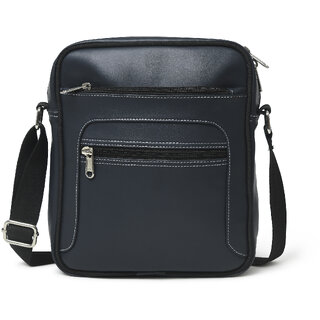 matrice messenger bag with blue faux vegan leather ne s 0800 blue 