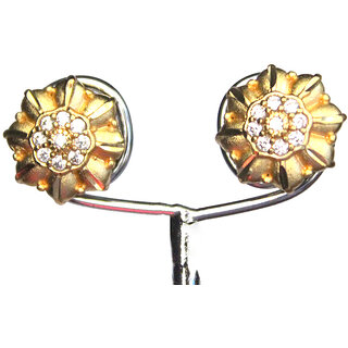S L GOLD 1 Gram Micro Plated Aachi manorama Earring E22 - Earrings | Buy online on ZillyBuy