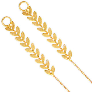 Kanchain Ear chain kanoti ear Cuff Ear to Ear Chain for Women and Girls- (VFJ1008KC) - Earrings | Buy online on ZillyBuy