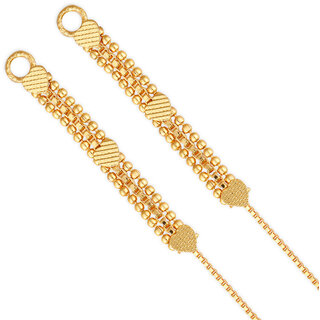 Kanchain Ear chain kanoti ear Cuff Ear to Ear Chain for Women and Girls- (VFJ1011KC) - Earrings | Buy online on ZillyBuy
