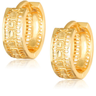 Round Shape alloy Gold plated Bali, Chand Bali Earring for Women and Girls- (VFJ1476ERG) - Earrings | Buy online on ZillyBuy