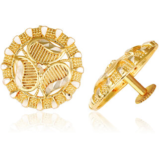 Vighnaharta Allure Beautiful Earrings Feminine Glittering  Screw back stud earring for Women and Girls [VFJ1490ERG] - Earrings | Buy online on ZillyBuy