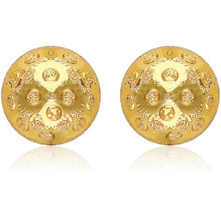 Beautiful Earrings Feminine Glittering Screw back stud earring for Women and Girls VFJ1497ERG - Earrings | Buy online on ZillyBuy