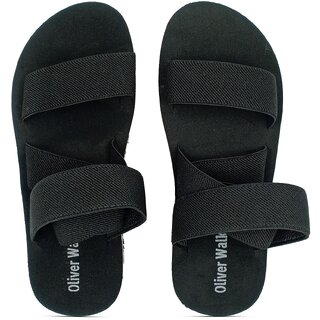 Oliver Walk Black Lightweight Sandals For Men