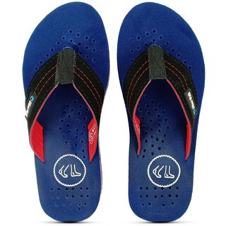 OLIVER WALK A SPECIAL DOT SPOTTED SLIPPER FOR MEN - BLUE