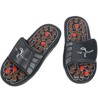 acupressure therapy sandalsfoot massager slipperacupressure foot relaxerrotating acupressure foot slippers for men women