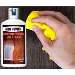 INDOPOWER ACc293-Wooden polish All In One 200ml.