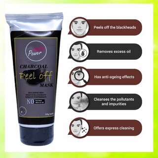 indopower add27 charcoal peel off mask 100g 