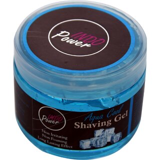 indopower ah56 aqua cool shaving gel 200g 